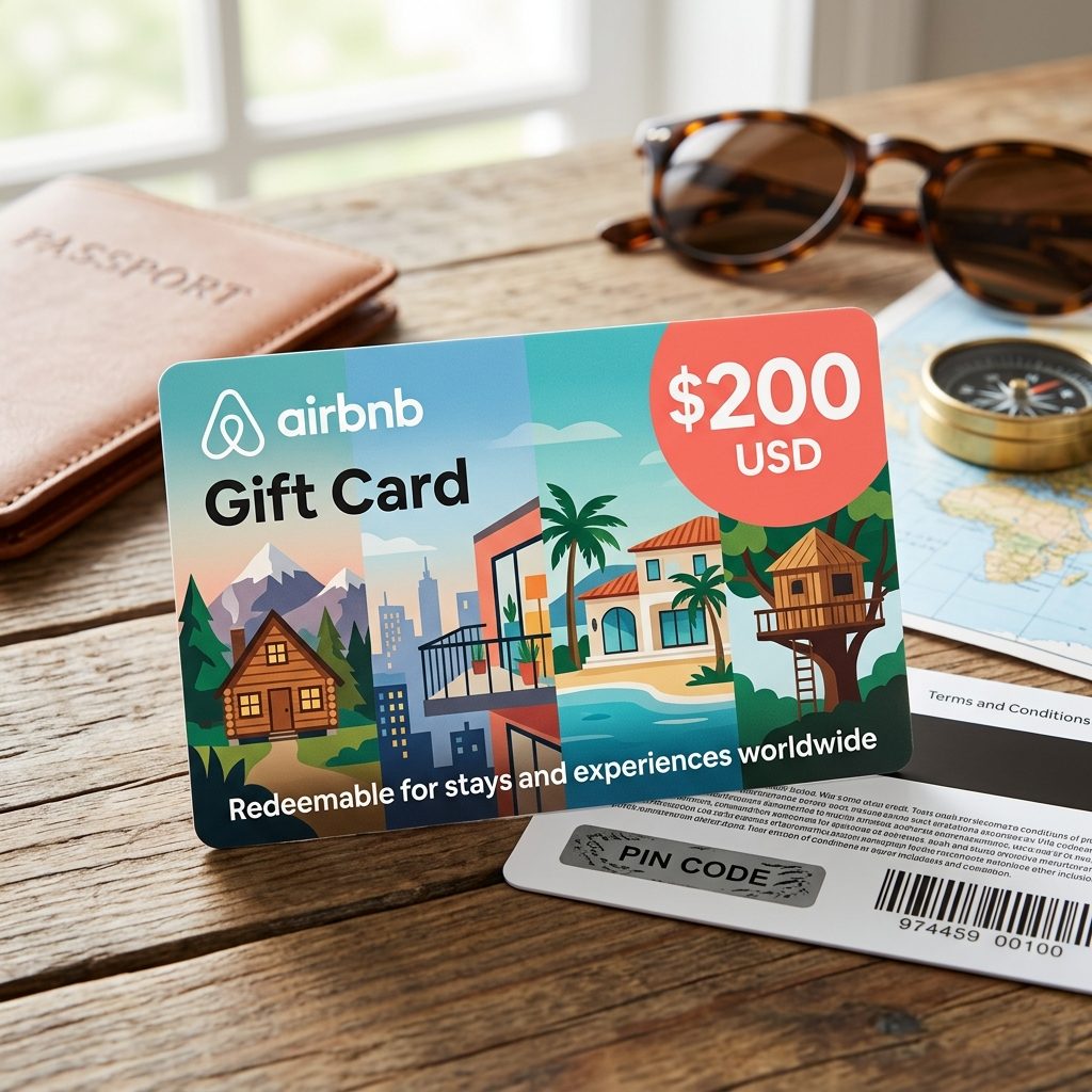 Airbnb Gift Card $200