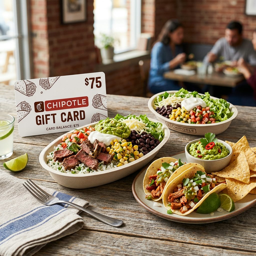 Chipotle Gift Card $75