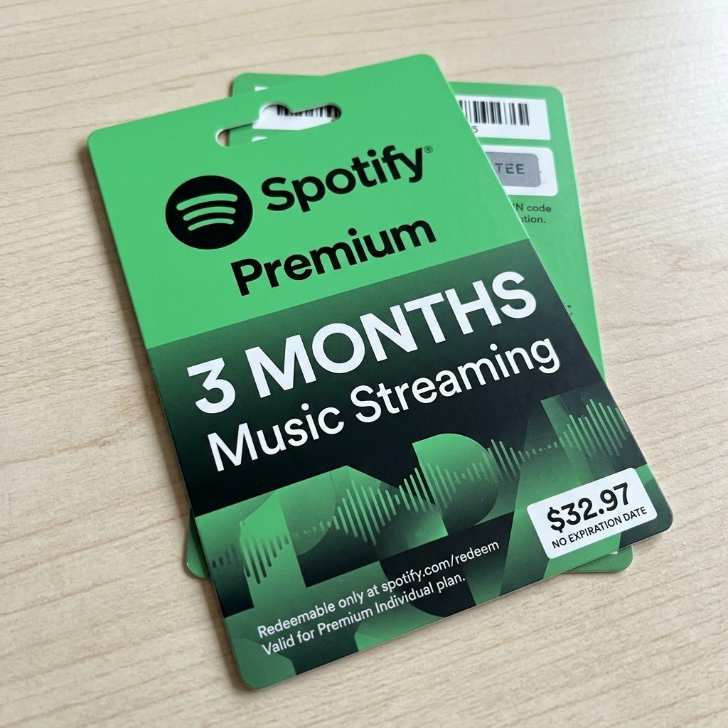 Spotify Premium 3-Month Gift
