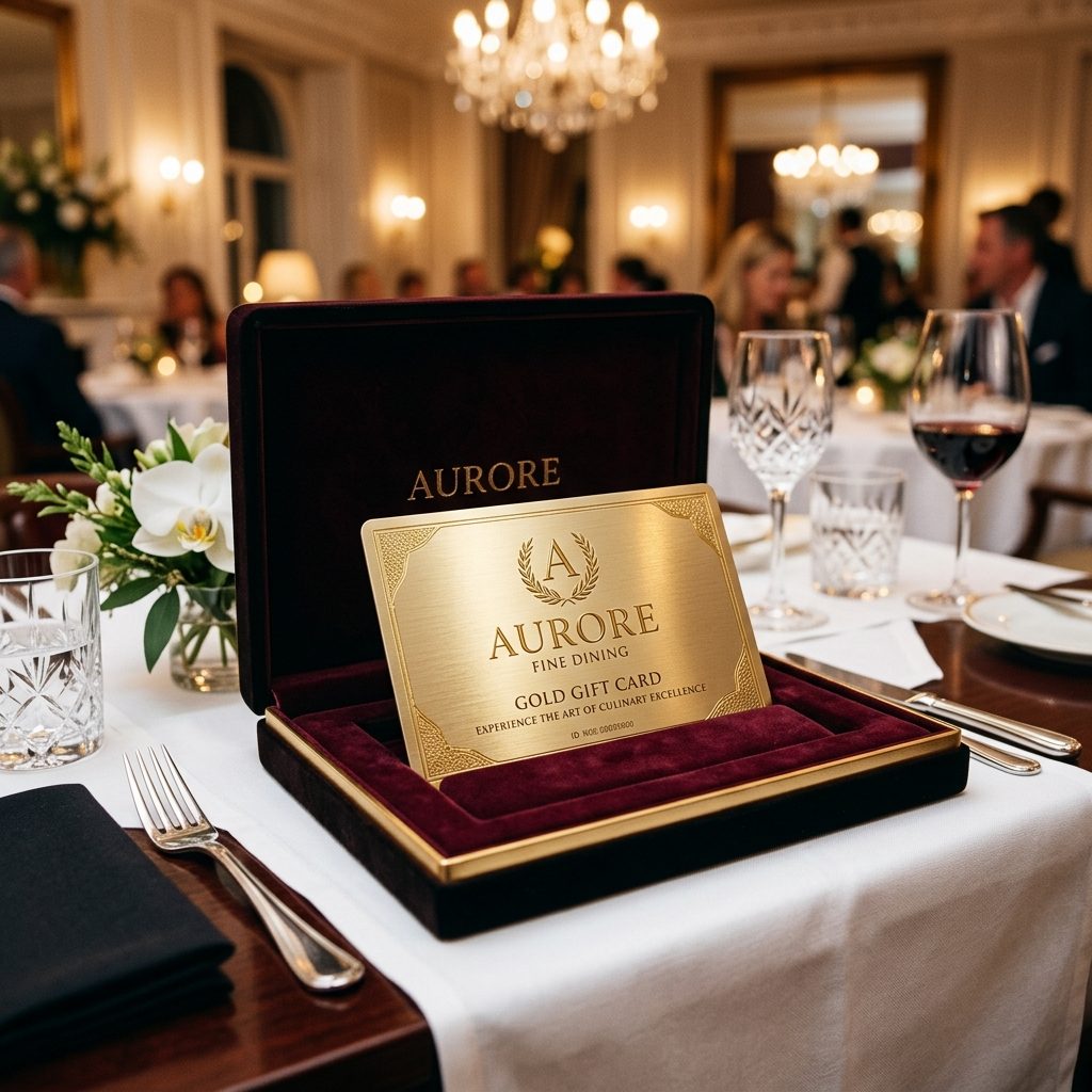 Luxury Dining Experience Card